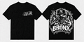 The Bronx - Black Tee front and back