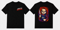 Chucky - Black Tee front and back