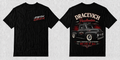 Dracevich Panelbeaters We Fix It All - Black Tee front and back
