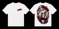 Fifth Gear Lychx Bunny Tee - White colorway front and back