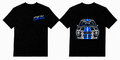 Ford Escort MK2 BENGFASHE COVERIE - Black Tee front and back