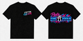 Fifth Gear Panty Dropper Tee - Black colorway front and back