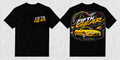 Honda Integra DA VTEC - Black Tee front and back