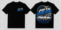 Mazda RX-7 FC Driven by Passion - Black Tee front and back