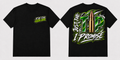 Just the Tip - Black Tee front and back