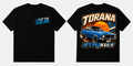 Holden Torana GTR XU-1 - Black Tee front and back