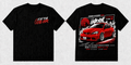 Fifth Gear Honda Integra DC5 Type S Tee - Black colorway front and back