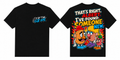 Fifth Gear That's Right Albert Tee - Black colorway front and back