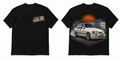 Ford Sierra Cosworth - Black Tee front and back