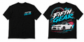 Nissan Skyline R34 GT-R Driven by Passion - Black Tee front and back